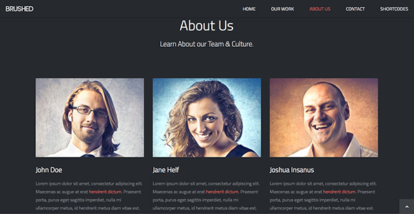 Detail About Us Html Template Nomer 9