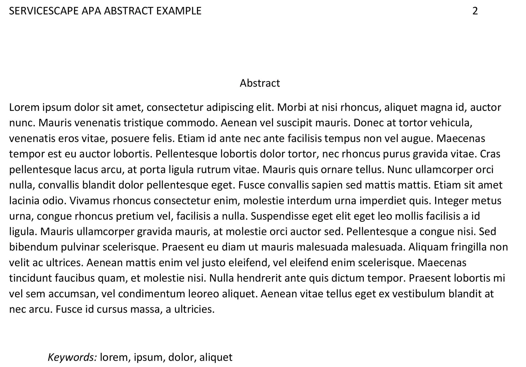 Detail Abstract Template Research Paper Nomer 44