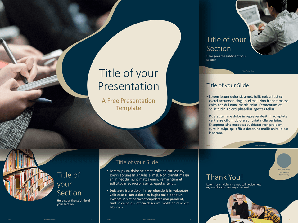 Detail Academic Presentation Template Nomer 39