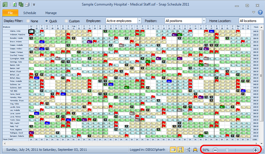 Detail Access Schedule Template Nomer 21