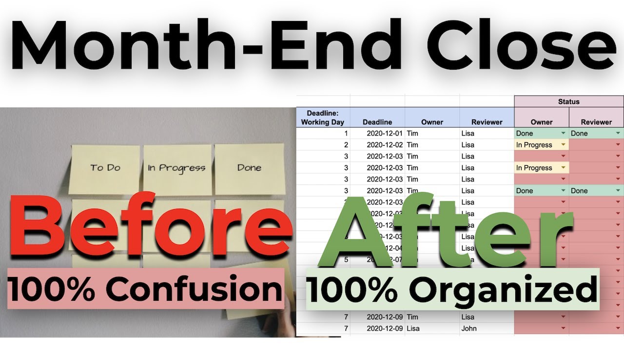 Detail Accounting Month End Checklist Template Excel Nomer 11