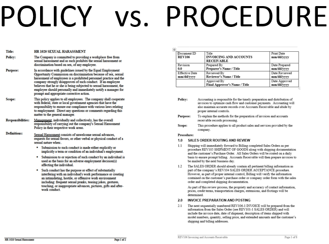 Detail Accounting Policy Manual Template Nomer 25