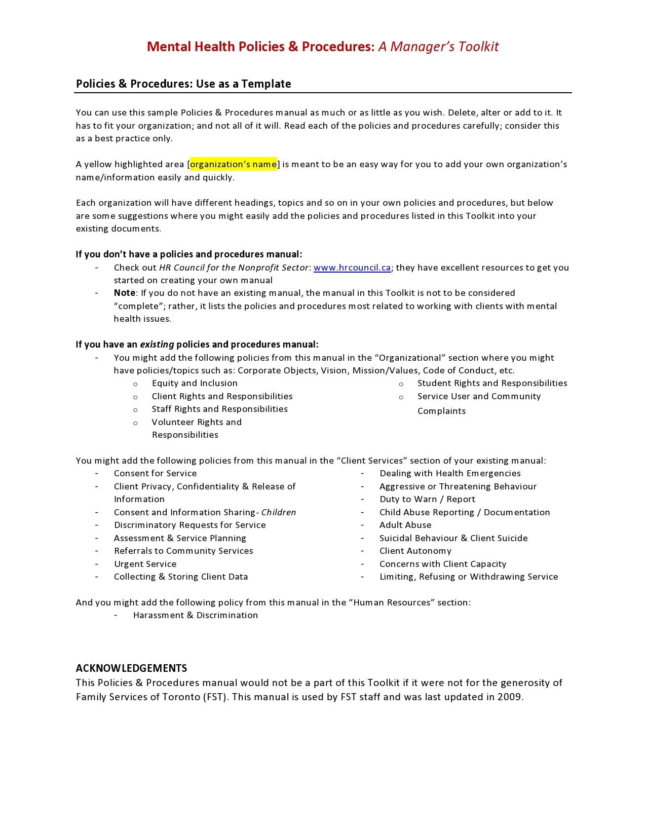 Detail Accounting Policy Manual Template Nomer 44