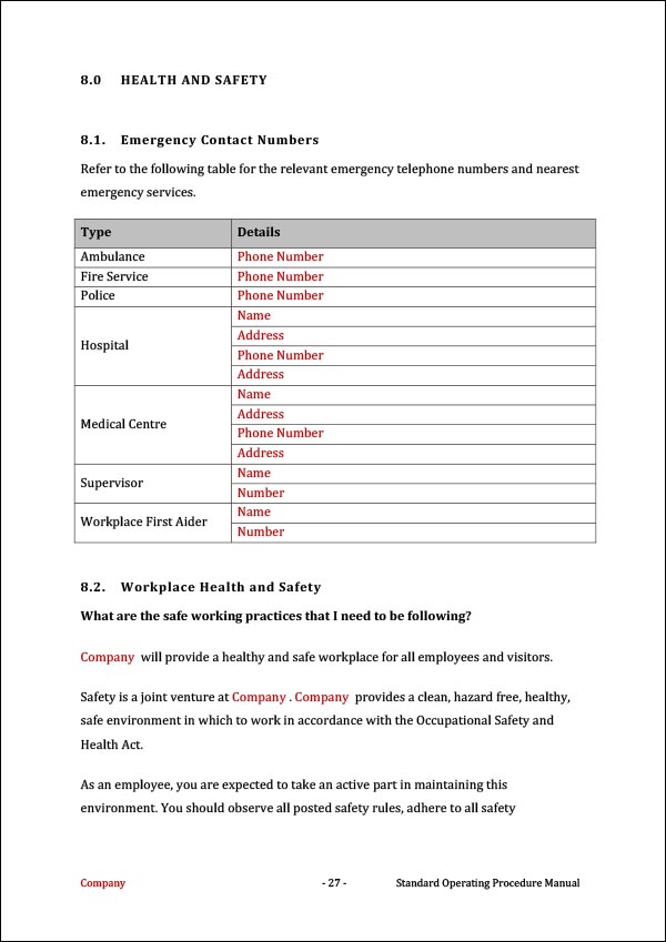 Detail Accounting Policy Manual Template Nomer 57