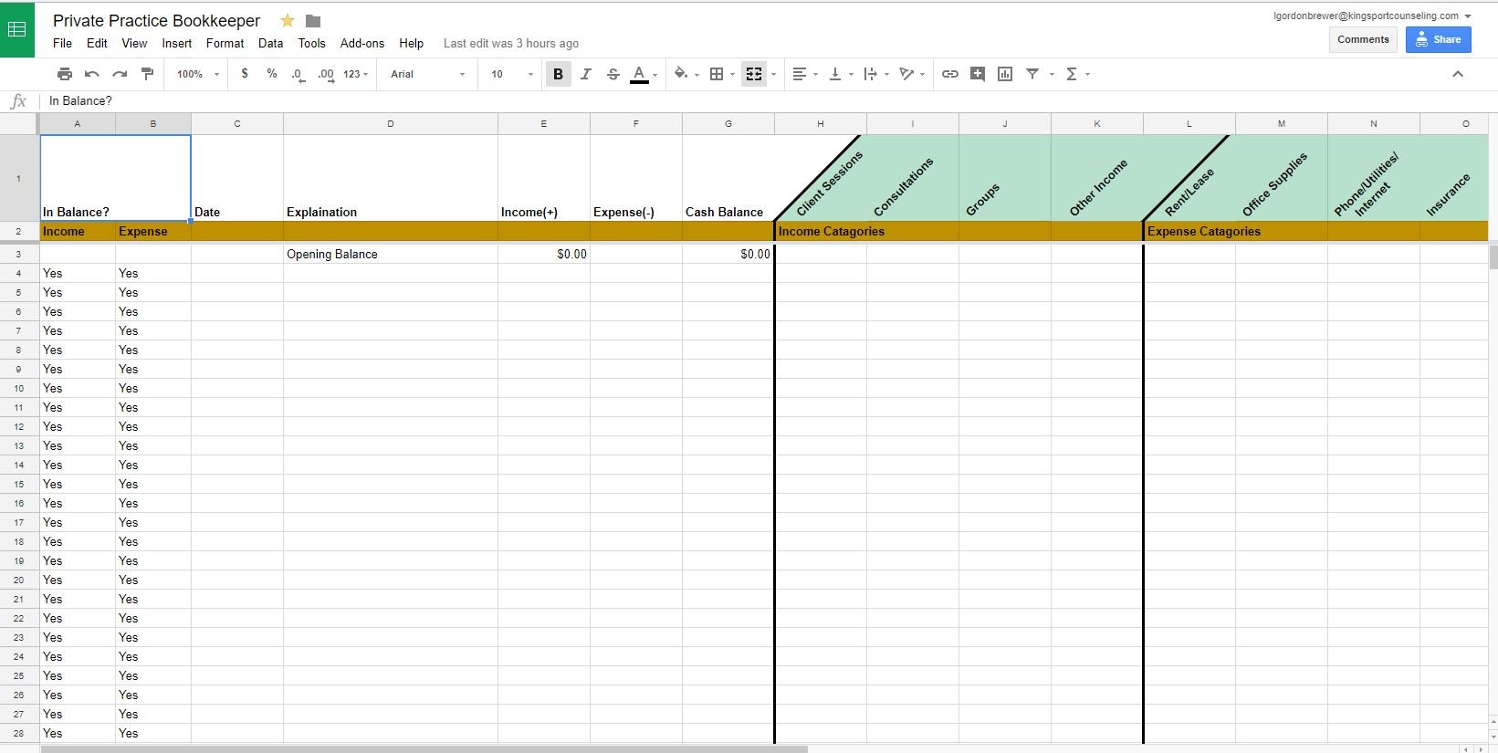 Detail Accounting Template Google Sheets Nomer 19