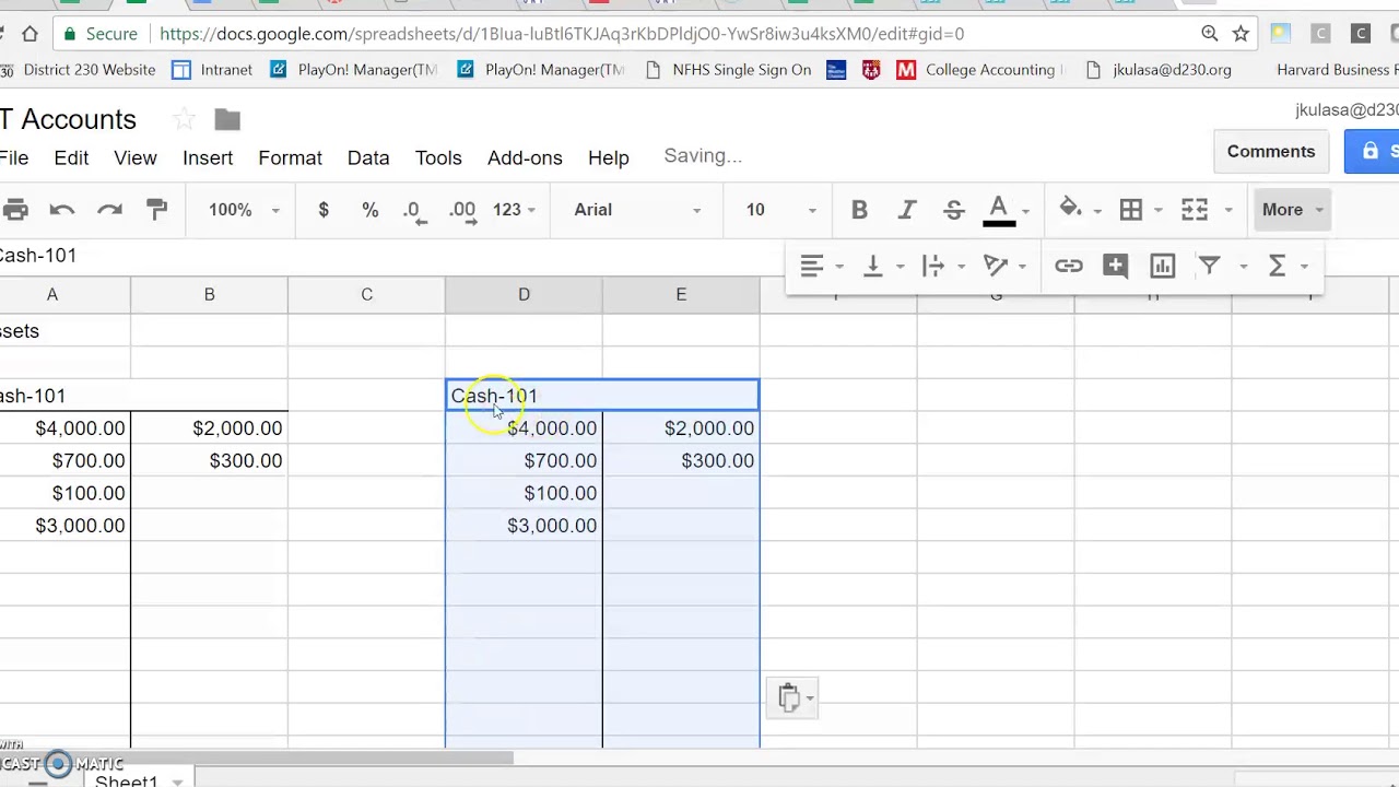 Detail Accounting Template Google Sheets Nomer 5