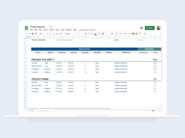 Detail Accounting Template Google Sheets Nomer 9