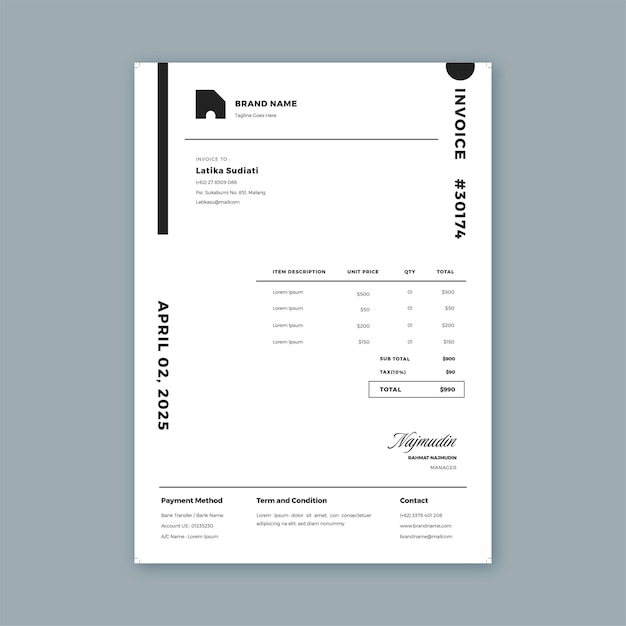 Detail Accounting White Paper Template Nomer 37