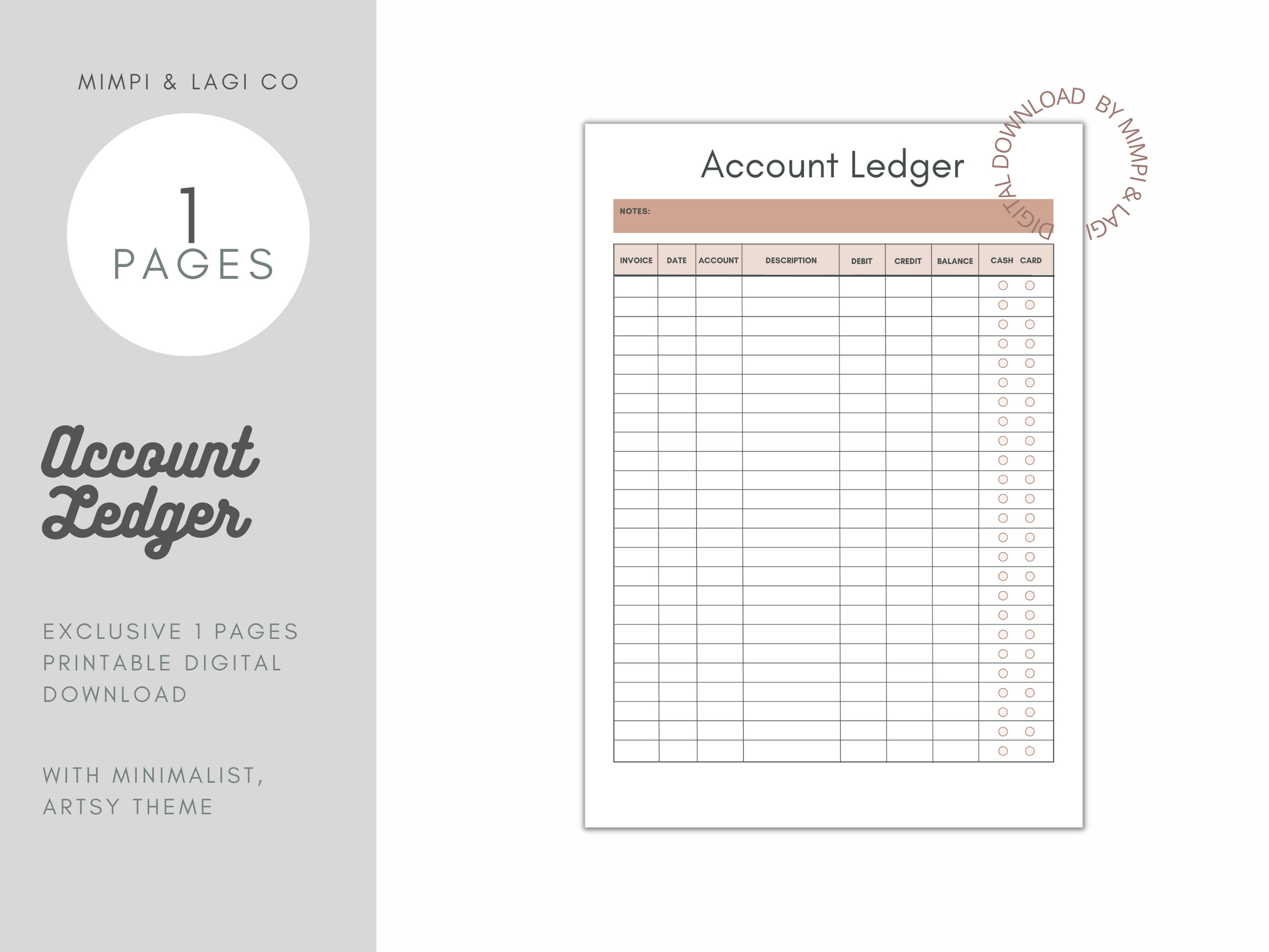 Detail Accounting White Paper Template Nomer 39