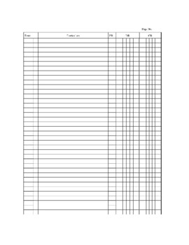 Detail Accounting White Paper Template Nomer 40