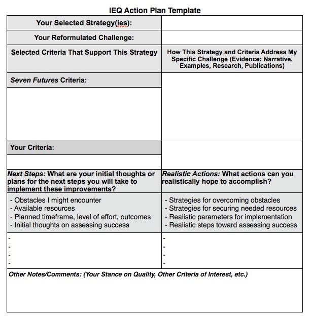 Detail Action Plan Template Download Nomer 28
