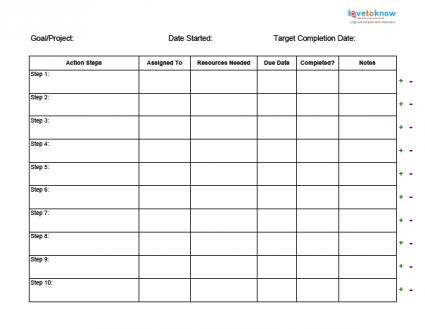 Detail Action Plan Template Download Nomer 37