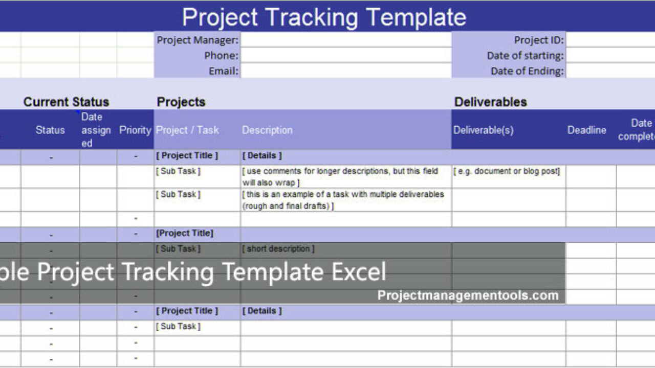 Detail Action Tracker Excel Task Tracker Template Nomer 36