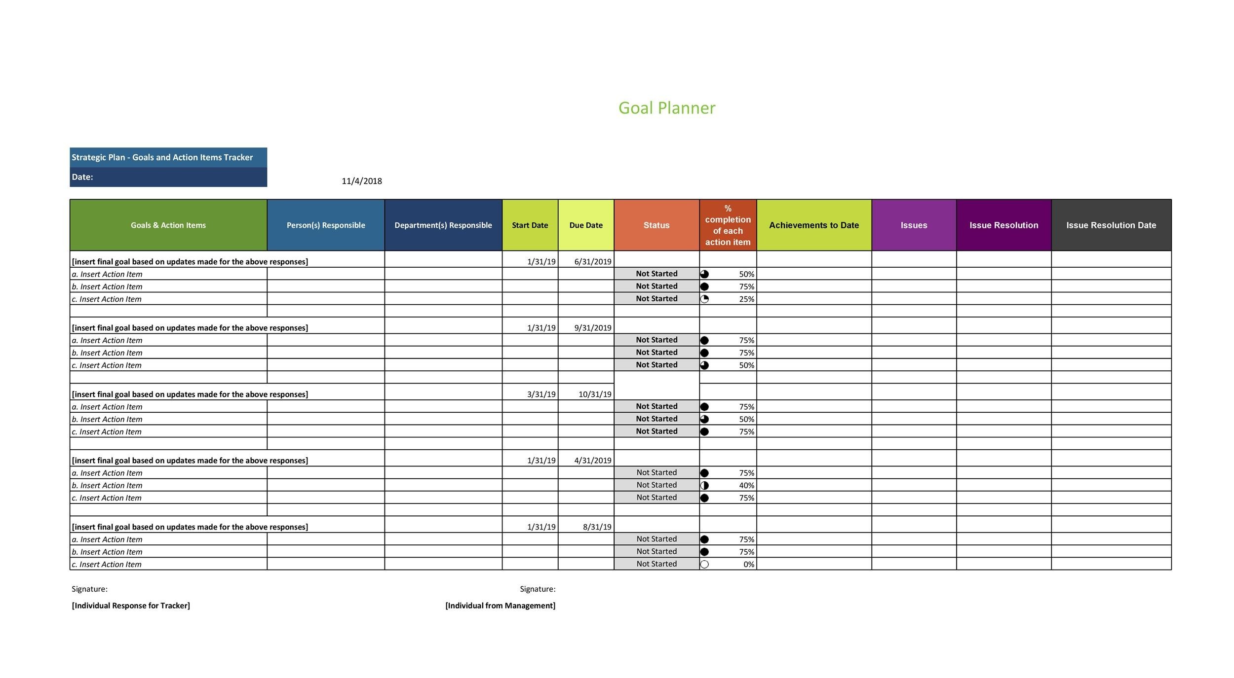 Detail Action Tracker Excel Task Tracker Template Nomer 44