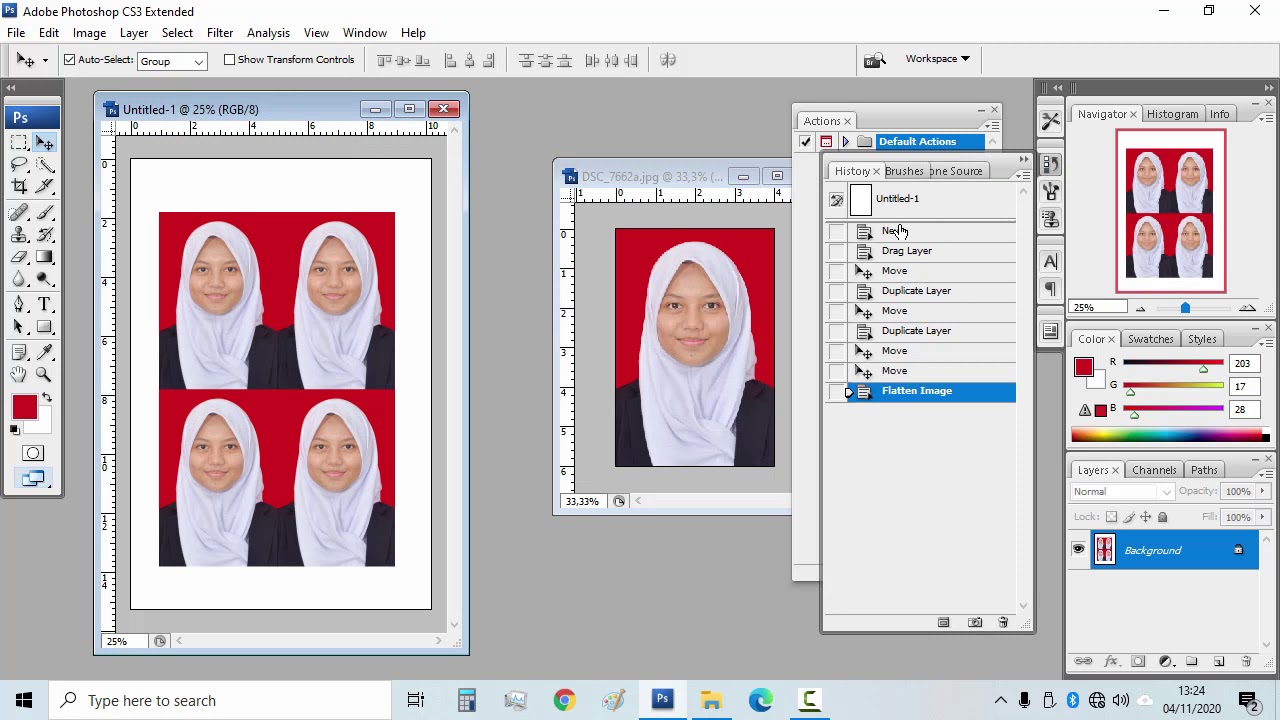 Detail Action Untuk Membuat Otomatis Pas Foto 2x3 3x4 4x6 Nomer 15