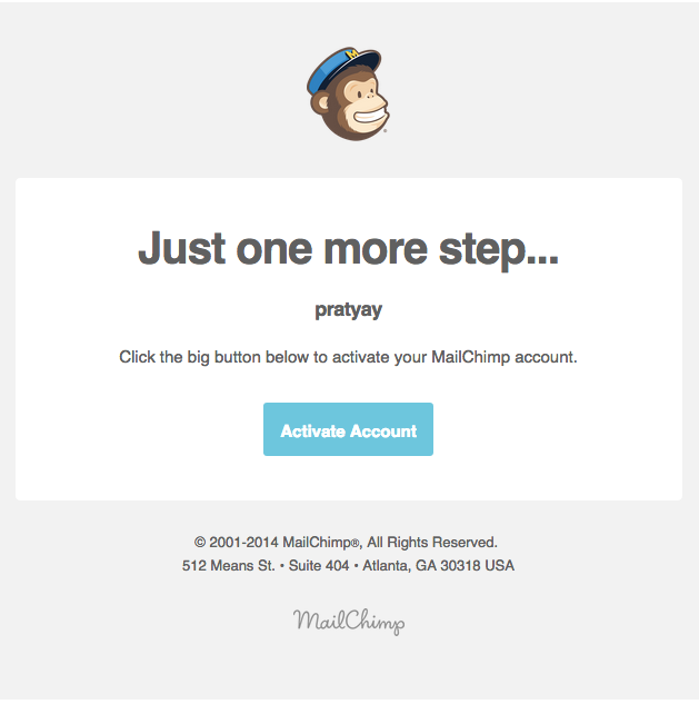 Detail Activation Email Template Nomer 14