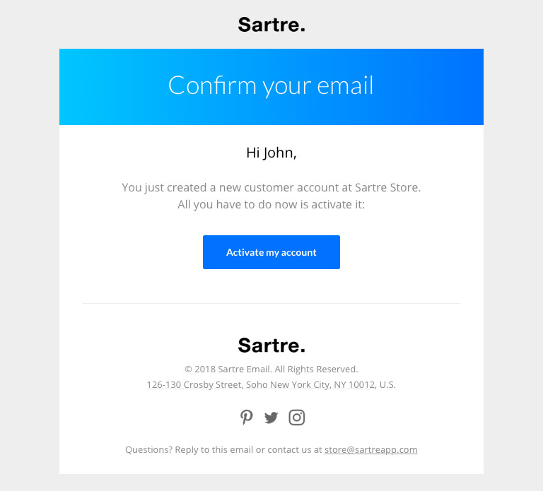 Detail Activation Email Template Nomer 28
