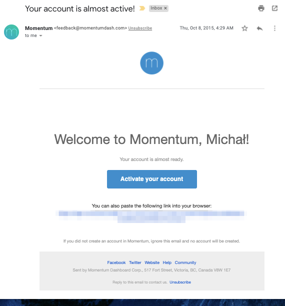 Detail Activation Email Template Nomer 29