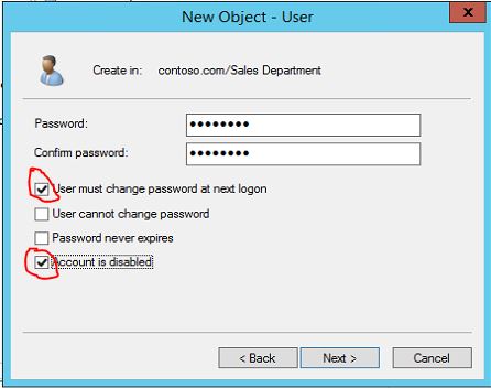 Detail Active Directory User Template Nomer 5