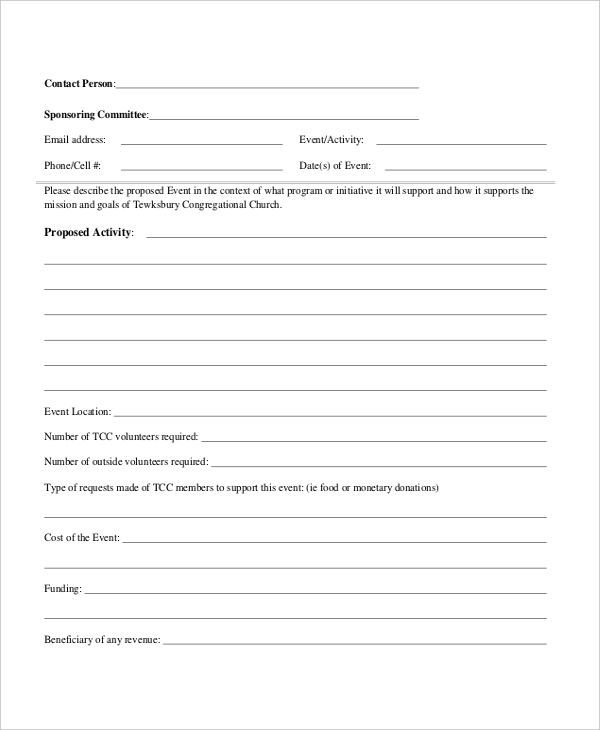 Detail Activity Proposal Template Nomer 27