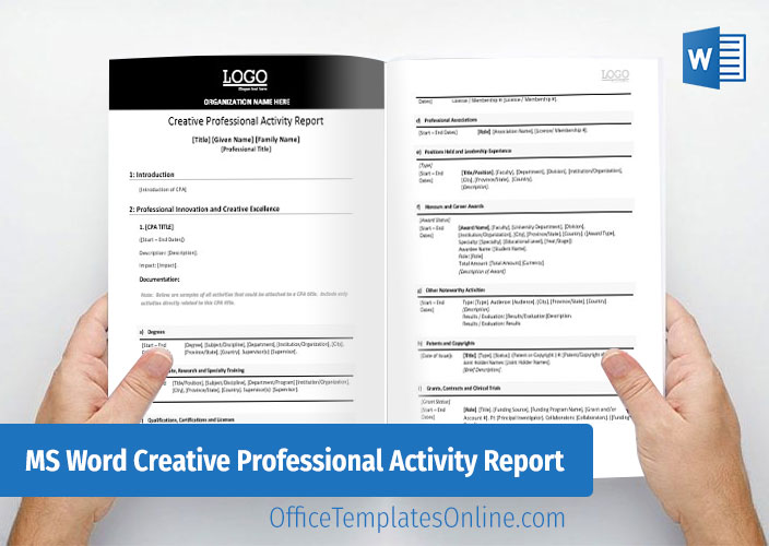 Detail Activity Report Template Nomer 40