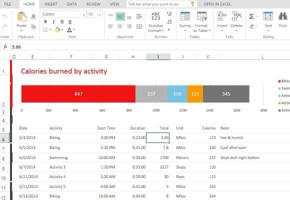 Detail Activity Template Excel Nomer 2