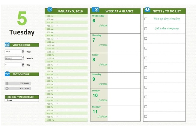 Detail Activity Template Excel Nomer 11