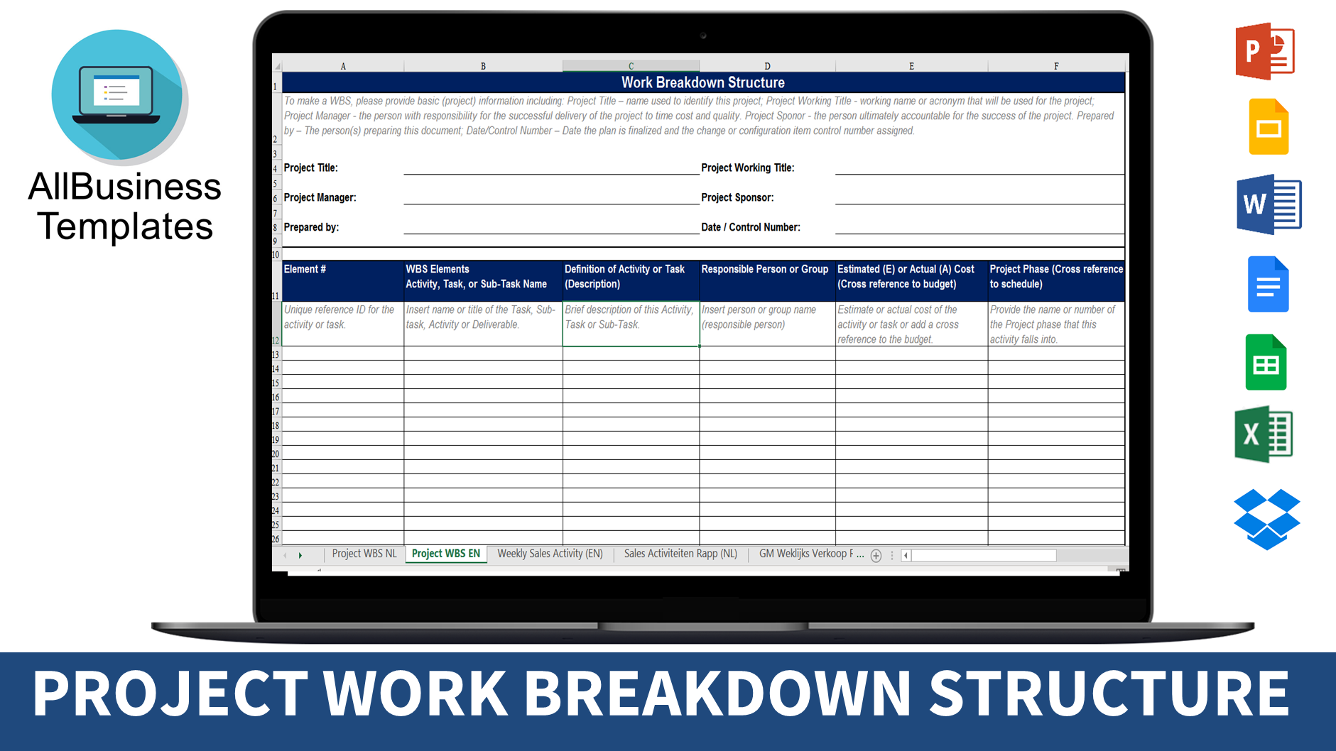 Detail Activity Template Excel Nomer 49