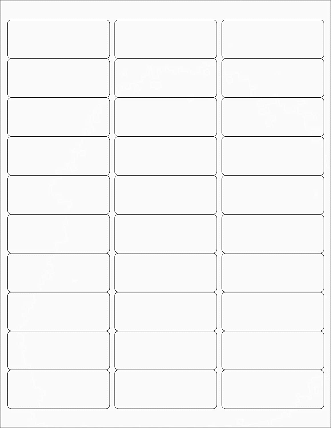 Detail Address Label Template Nomer 34