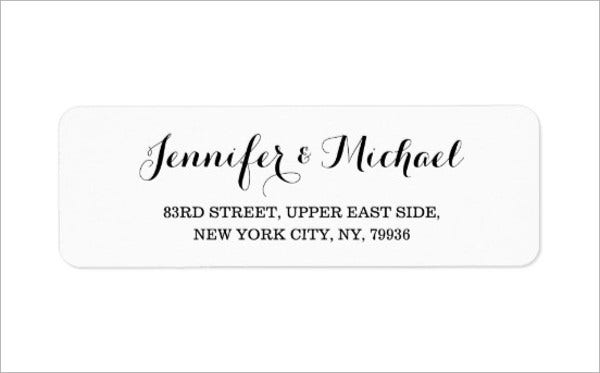 Detail Address Label Template Nomer 39