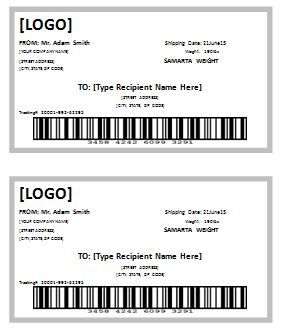 Detail Address Label Template Nomer 42
