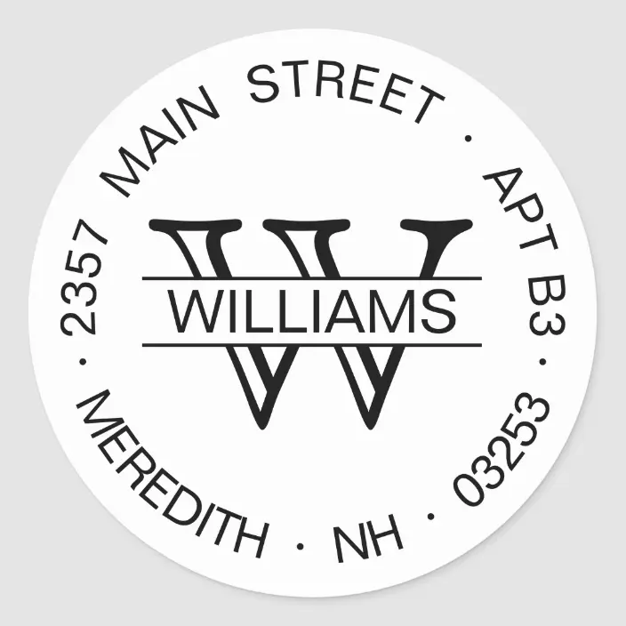 Detail Address Label Template Nomer 43
