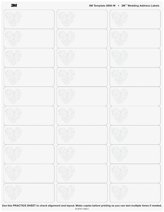 Detail Address Label Template Nomer 48