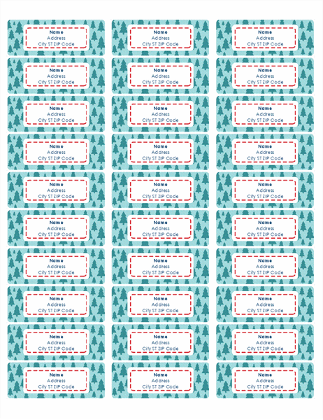 Detail Address Label Template Nomer 51