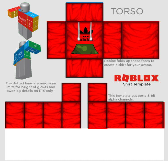 Detail Adidas Roblox Template Nomer 17