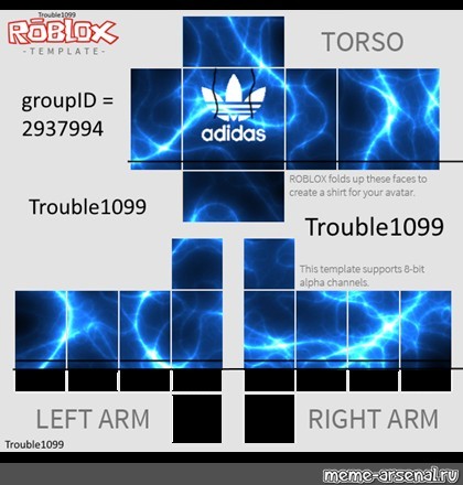 Detail Adidas Roblox Template Nomer 4