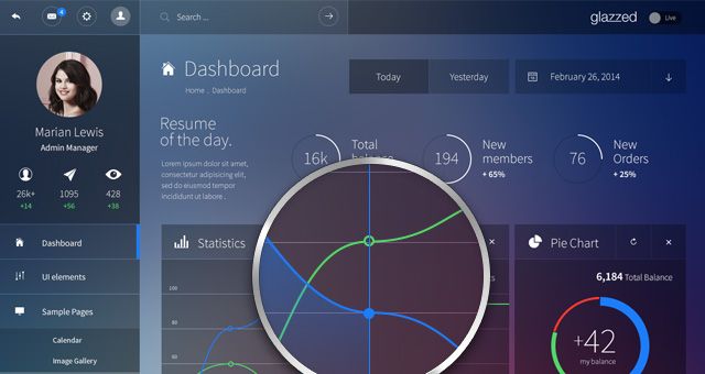 Detail Admin Dashboard Template Wordpress Nomer 29