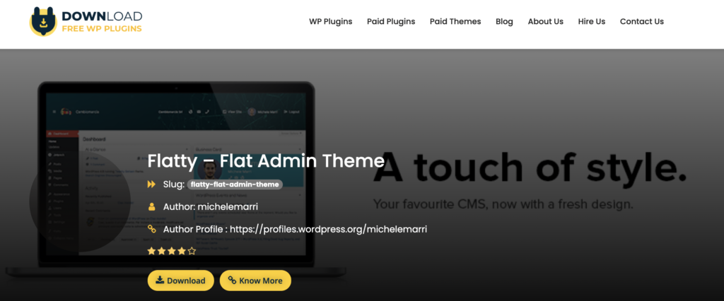 Detail Admin Dashboard Template Wordpress Nomer 58