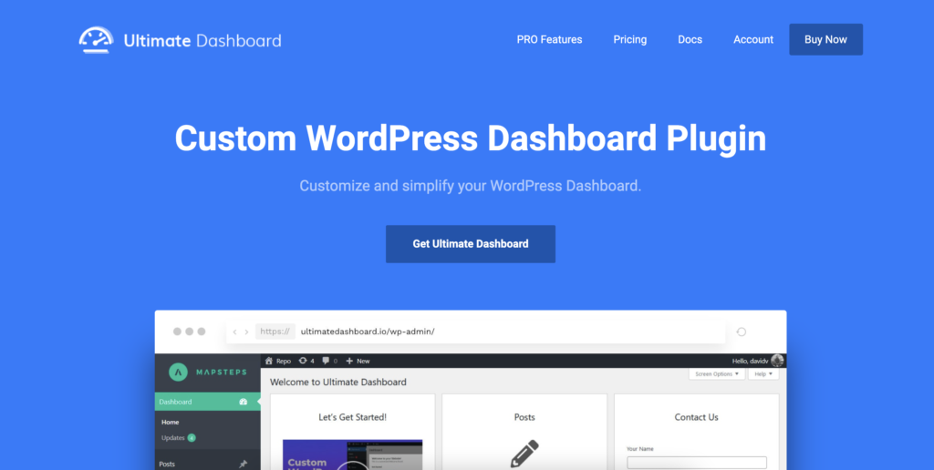 Detail Admin Dashboard Template Wordpress Nomer 8