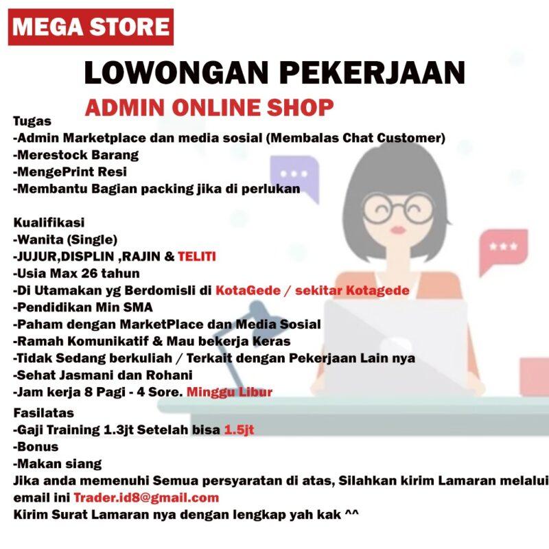 Detail Admin Online Shop Kerja Dari Rumah Nomer 3