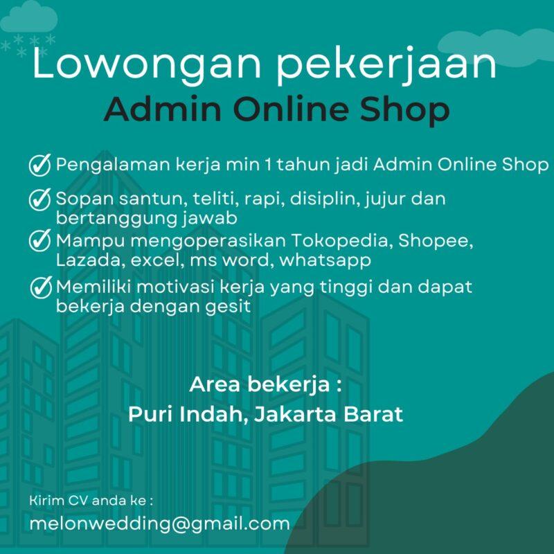 Detail Admin Online Shop Kerja Dari Rumah Nomer 7