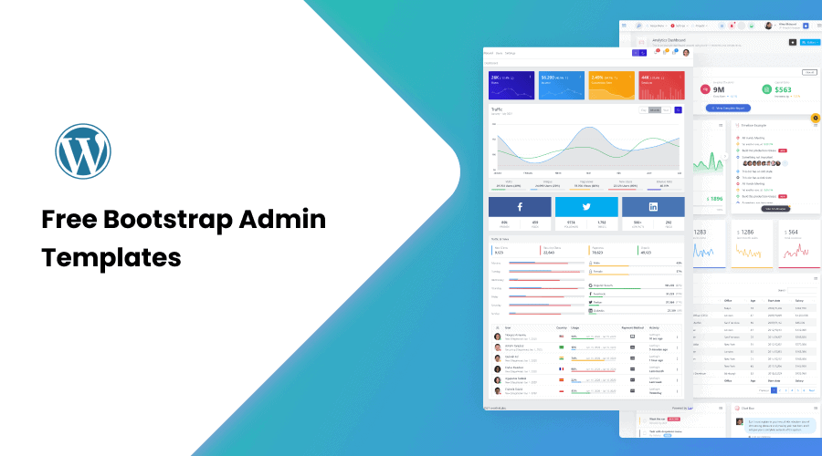 Detail Admin Page Template Free Nomer 42