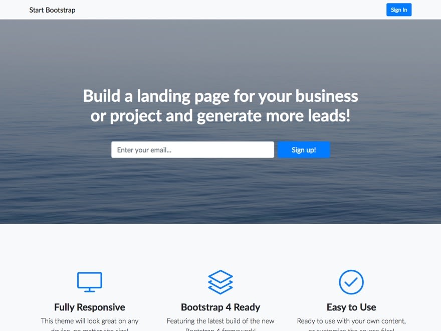 Detail Admin Template With Landing Page Nomer 24