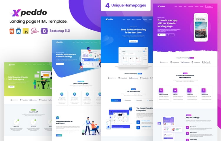 Detail Admin Template With Landing Page Nomer 32