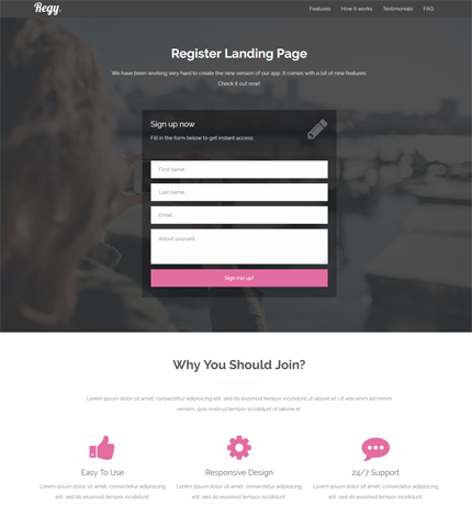 Detail Admin Template With Landing Page Nomer 37