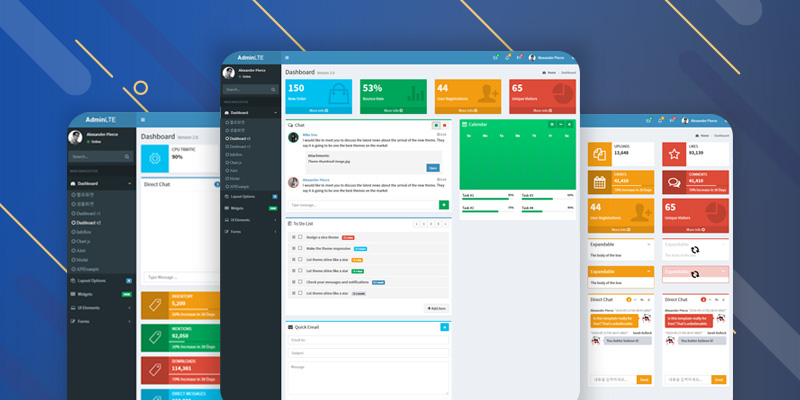 Detail Adminlte Free Template Nomer 31