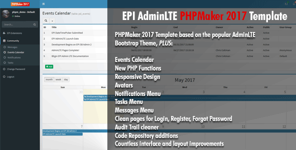 Detail Adminlte Free Template Nomer 32