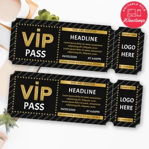 Detail Admission Ticket Template Nomer 38