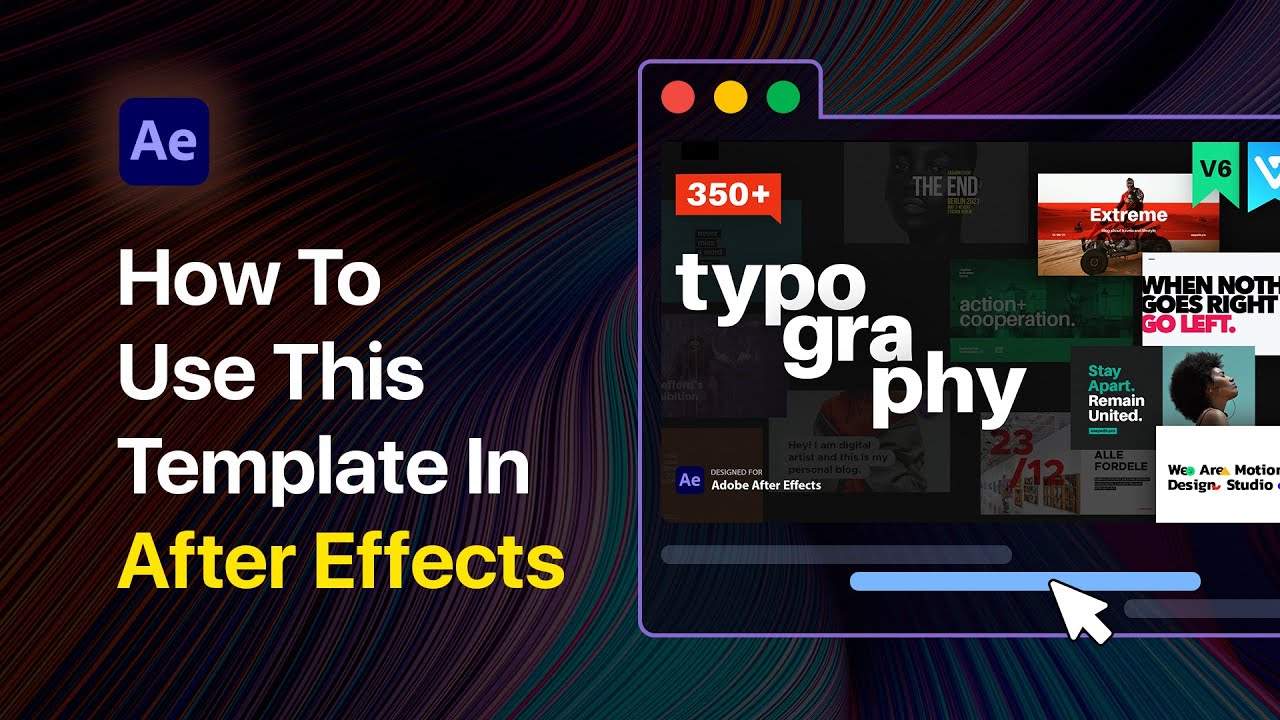 Detail Adobe After Effects Typography Template Nomer 28