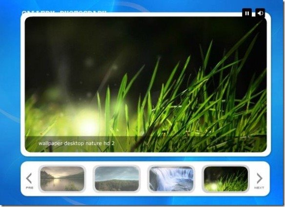 Detail Adobe Flash Slideshow Template Nomer 19